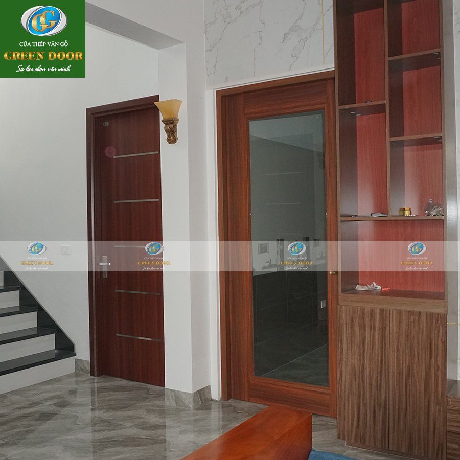 ƯU ĐIỂM CỦA CỬA THÉP VÂN GỖ CHỐNG CHÁY 5 Cửa thông phòng chống cháy