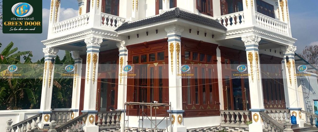 Cửa Thép Vân Gỗ Green Door
