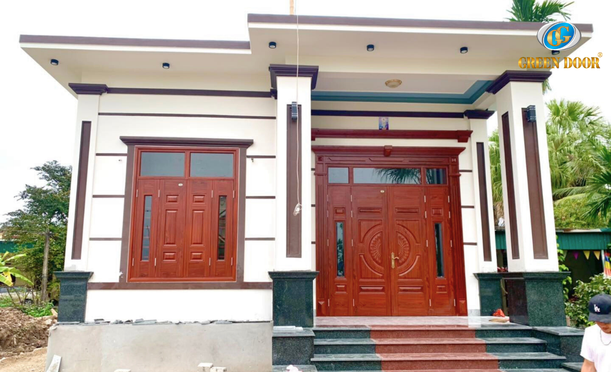 Cửa thép vân gỗ có bị gỉ không? Giải đáp chi tiết cho người dùng 3 Cua Thep Van Go Co Bi Gi Khong 3