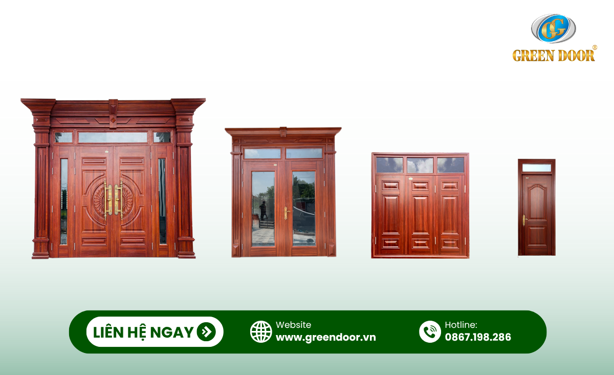 Cửa thép vân gỗ có chống nước không? Có nên dùng cho mặt tiền? 3 Cua Thep Van Go Co Chong Nuoc Khong 3