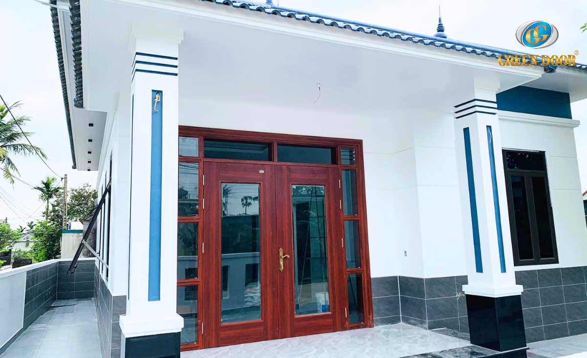Cửa thép vân gỗ có mấy loại? Phân loại chi tiết theo thiết kế và công năng 4 Cua Thep Van Go Co May Loai 4