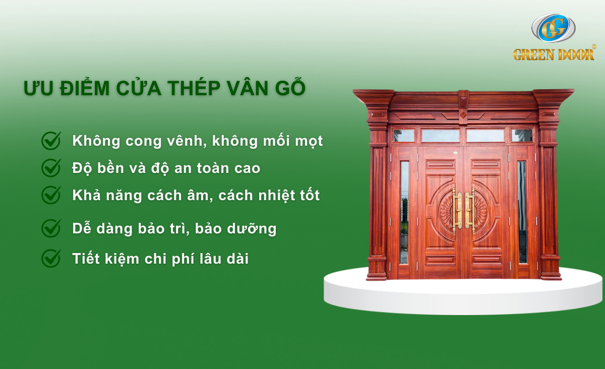 So sánh cửa thép vân gỗ và cửa gỗ: Lựa chọn nào tối ưu cho ngôi nhà của bạn? 2 So Sanh Cua Thep Van Go Va Cua Go 2